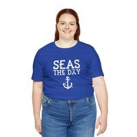 Thumbnail for Seas the Day Unisex Jersey Weekend Tee