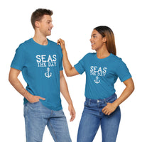 Thumbnail for Seas the Day Unisex Jersey Weekend Tee
