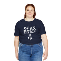 Thumbnail for Seas the Day Unisex Jersey Weekend Tee