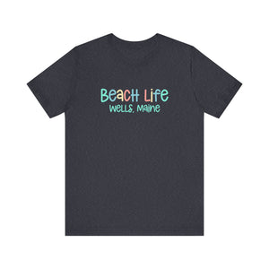 Beach Life Weekend Tee Shirt, Personalized - CUSTOM ORDER