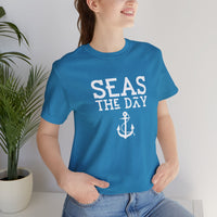 Thumbnail for Seas the Day Unisex Jersey Weekend Tee