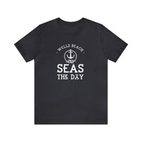 Thumbnail for Seas the Day Personalized Weekend Tee, Unisex, Dark Grey
