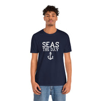 Thumbnail for Seas the Day Unisex Jersey Weekend Tee