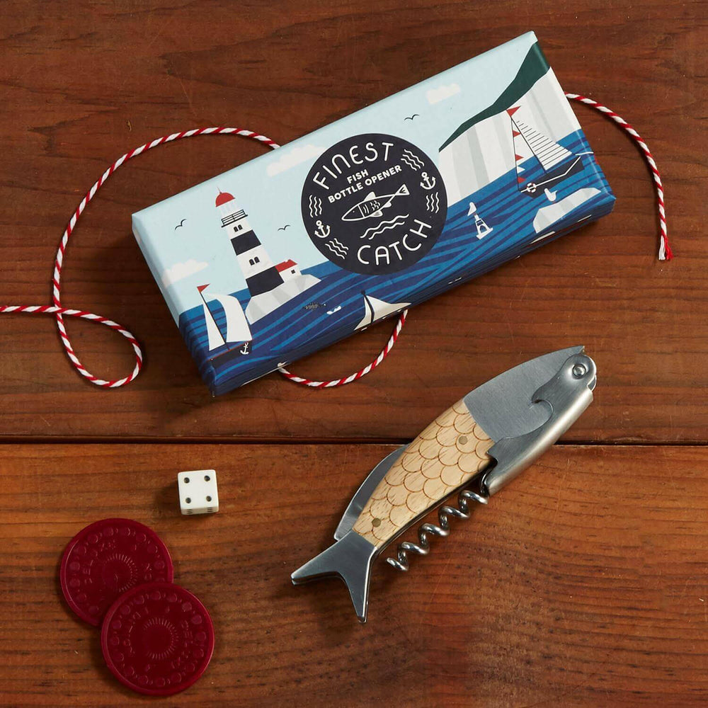 3 in 1 Fish Bottle Opener in Gift Box