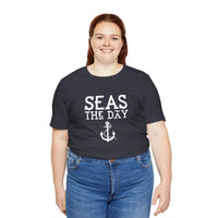 Thumbnail for Seas the Day Unisex Jersey Weekend Tee