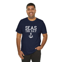Thumbnail for Seas the Day Unisex Jersey Weekend Tee