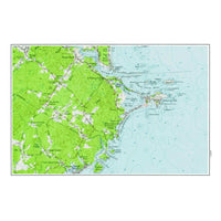 Thumbnail for Nautical Chart Placemats, Locations in Maine