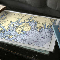 Thumbnail for Nautical Chart Placemats, Locations in Maine