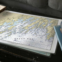 Thumbnail for Nautical Chart Placemats, Locations in Maine