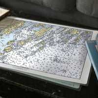 Thumbnail for Nautical Chart Placemats, Locations in Maine