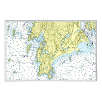 Thumbnail for Nautical Chart Placemats, Locations in Maine