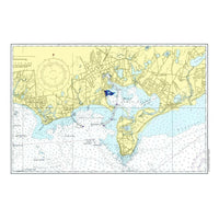 Thumbnail for Nautical Chart Placemats, Locations in Massachusetts