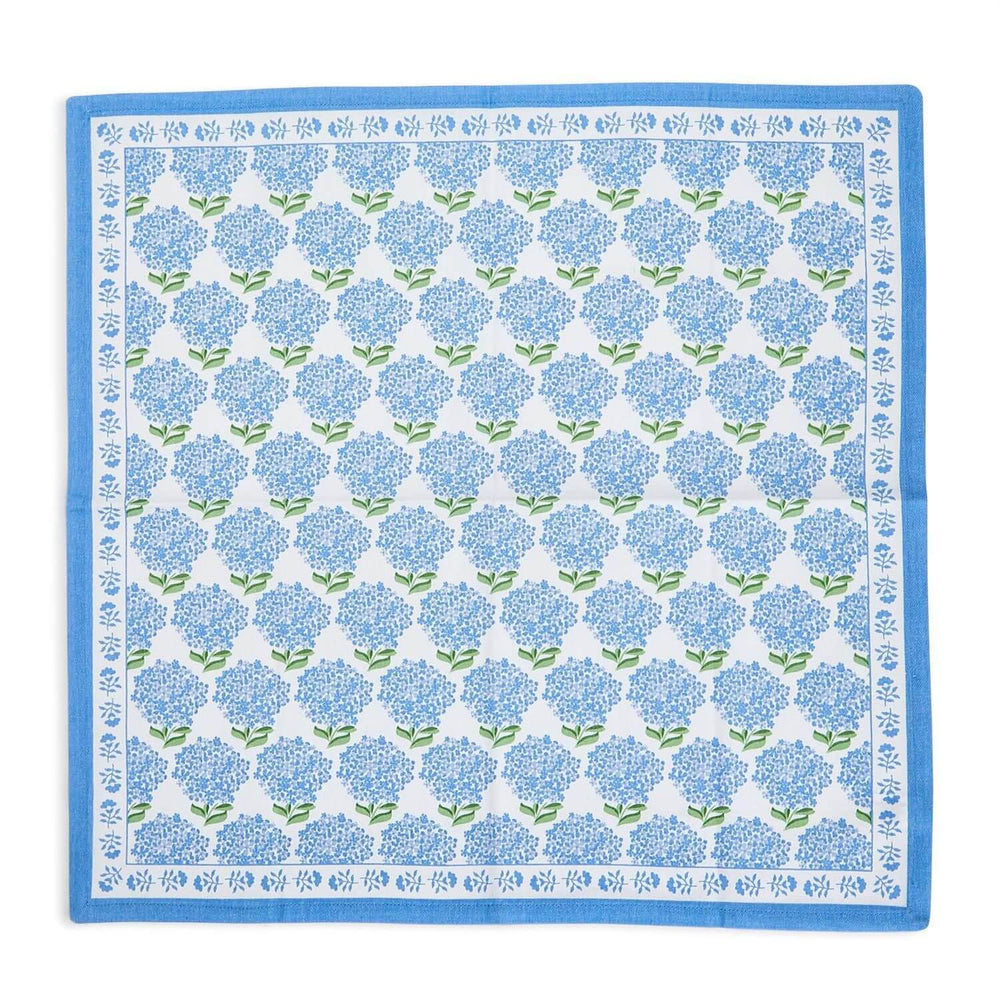 Hydrangea Cotton Napkins, Set of 4