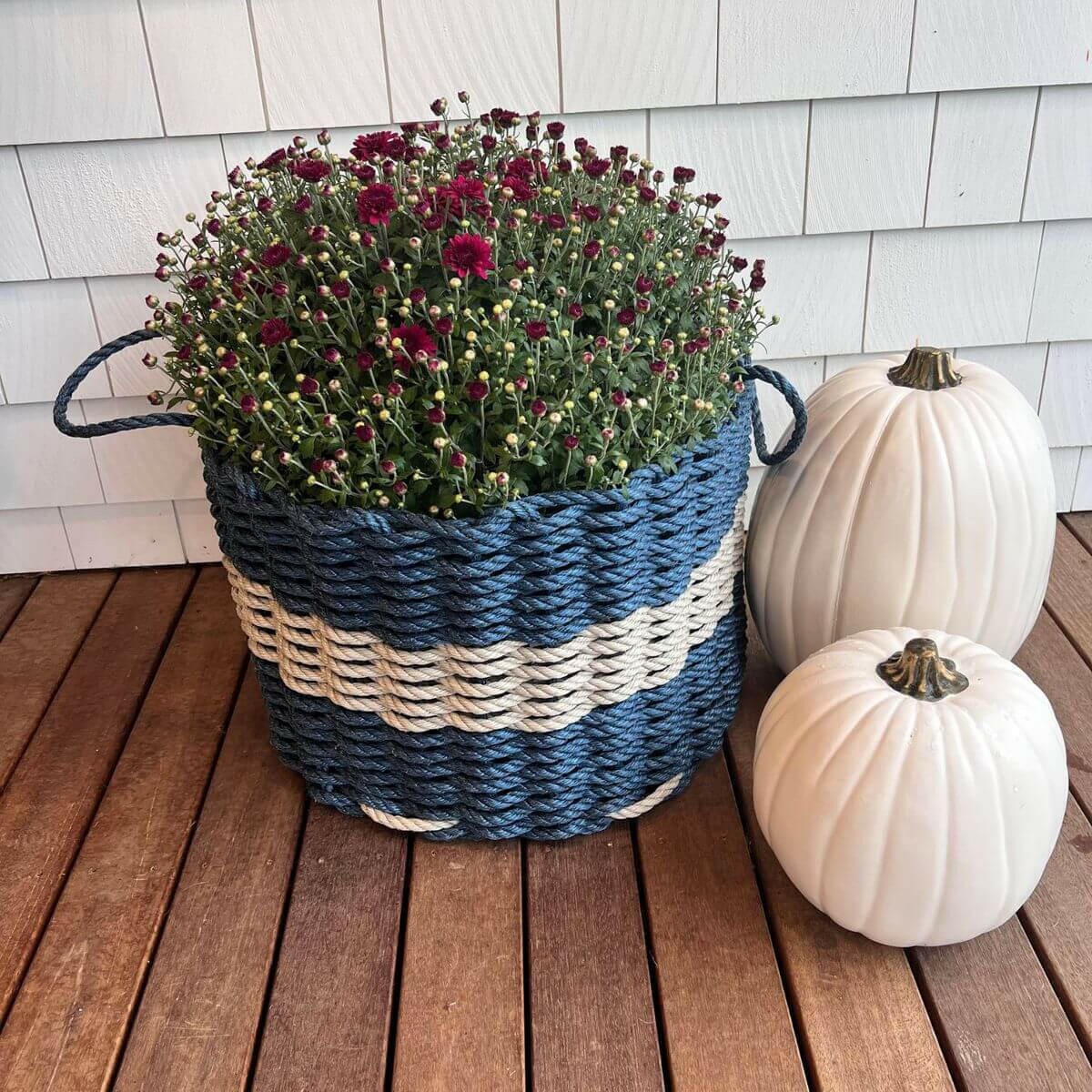 Large Lobster Rope™ Basket | Outdoor Rope Storage Baskets | New