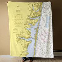 Thumbnail for Nautical Chart Blanket, Locations in New Jersey