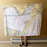 Thumbnail for Nautical Chart Blanket, Locations in Texas