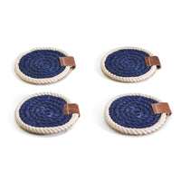 Thumbnail for Nautical Rope Drink Coasters, Set of 4