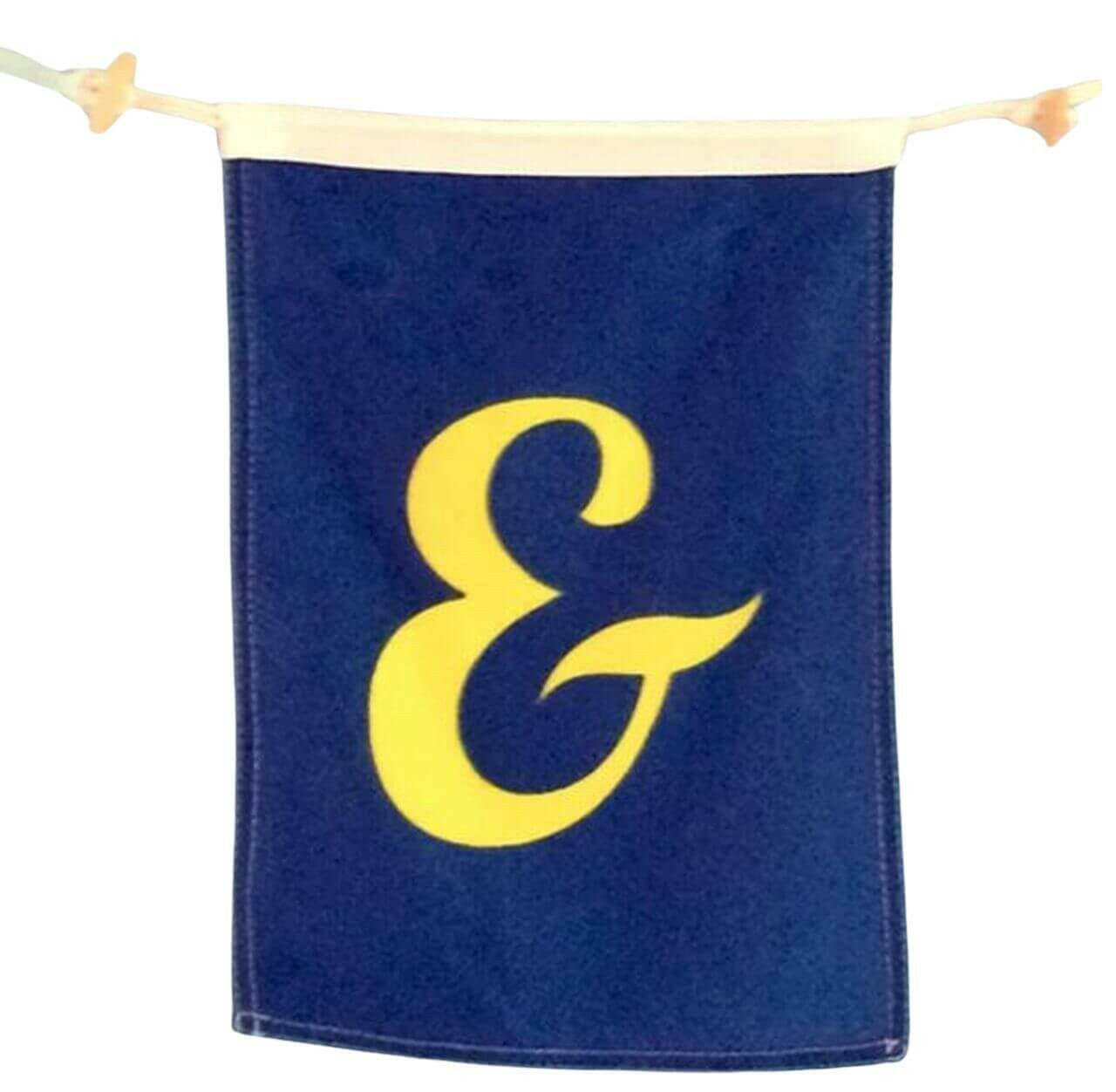 Nautical Flags, A-Z, 0-9, Maritime Signal Flags Decor New England Trading Co &