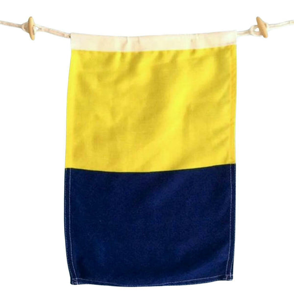 Nautical Flags, A-Z, 0-9, Maritime Signal Flags Decor New England Trading Co K