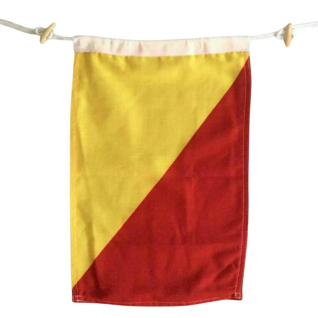 Nautical Flags, A-Z, 0-9, Maritime Signal Flags Decor New England Trading Co O