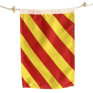 Nautical Flags, A-Z, 0-9, Maritime Signal Flags Decor New England Trading Co Y