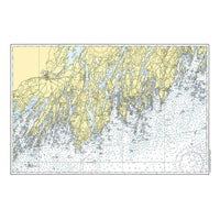 Thumbnail for Nautical Chart Placemats, Locations in Maine