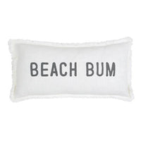 Thumbnail for Sunkissed Cotton Beach Pillow, Beach Bum