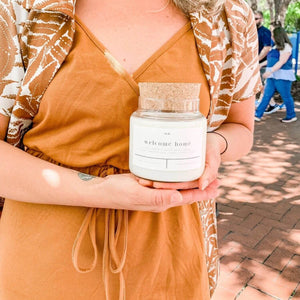 Welcome Home, Headache Free Luxury Candle, 22 oz.