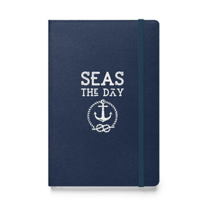 Nautical Journal, Seas The Day, Hardcover 5.5" x 8.5"  New England Trading Co Default Title