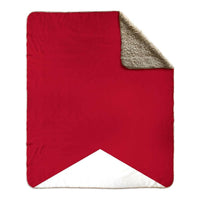 Thumbnail for Nautical Signal Flag Fleece Sherpa Blanket, Choose A-Z Blankets The New England Trading Company B