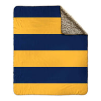 Thumbnail for Nautical Signal Flag Fleece Sherpa Blanket, Choose A-Z Blankets The New England Trading Company G