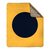 Thumbnail for Nautical Signal Flag Fleece Sherpa Blanket, Choose A-Z Blankets The New England Trading Company I  