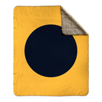 Thumbnail for Nautical Signal Flag Fleece Sherpa Blanket, Choose A-Z Blankets The New England Trading Company I