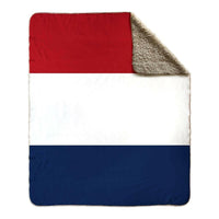 Thumbnail for Nautical Signal Flag Fleece Sherpa Blanket, Choose A-Z Blankets The New England Trading Company T