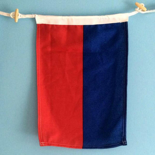 Nautical Flags, A-Z, 0-9, Maritime Signal Flags Decor New England Trading Co E