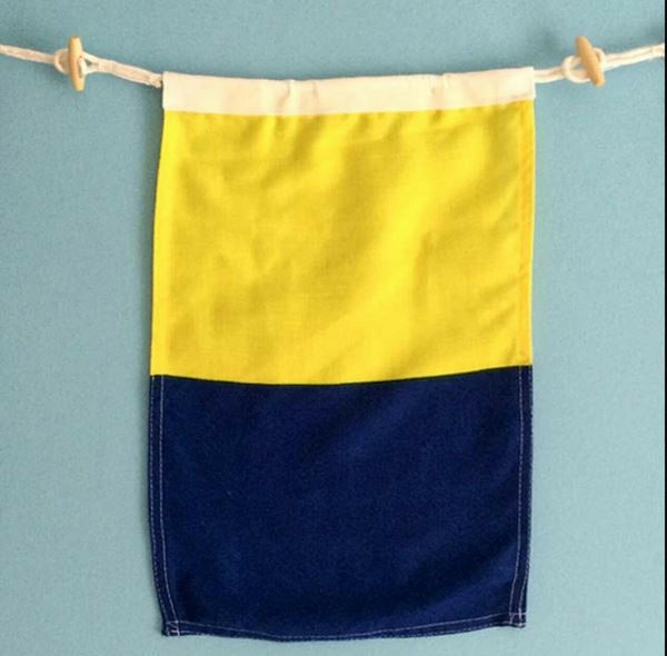 Nautical Flags, A-Z, 0-9, Maritime Signal Flags Decor New England Trading Co K