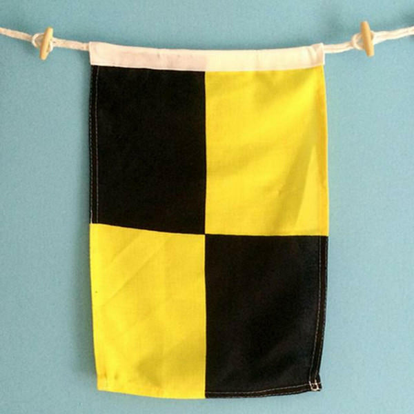 Nautical Flags, A-Z, 0-9, Maritime Signal Flags Decor New England Trading Co L