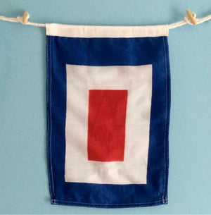 Nautical Flags, A-Z, 0-9, Maritime Signal Flags Decor New England Trading Co W