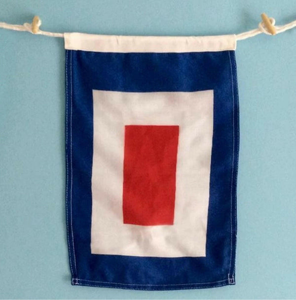 Nautical Flags, A-Z, 0-9, Maritime Signal Flags Decor New England Trading Co W