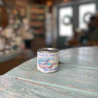 Thumbnail for Deep Sea Paint Can Candle - Vintage Collection Paint Can Candle Surf's Up Candle 1/4 Pint (4oz)  