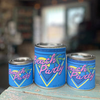 Thumbnail for Beach Party Paint Can Candle - Vintage Collection Paint Can Candle Surf's Up Candle   