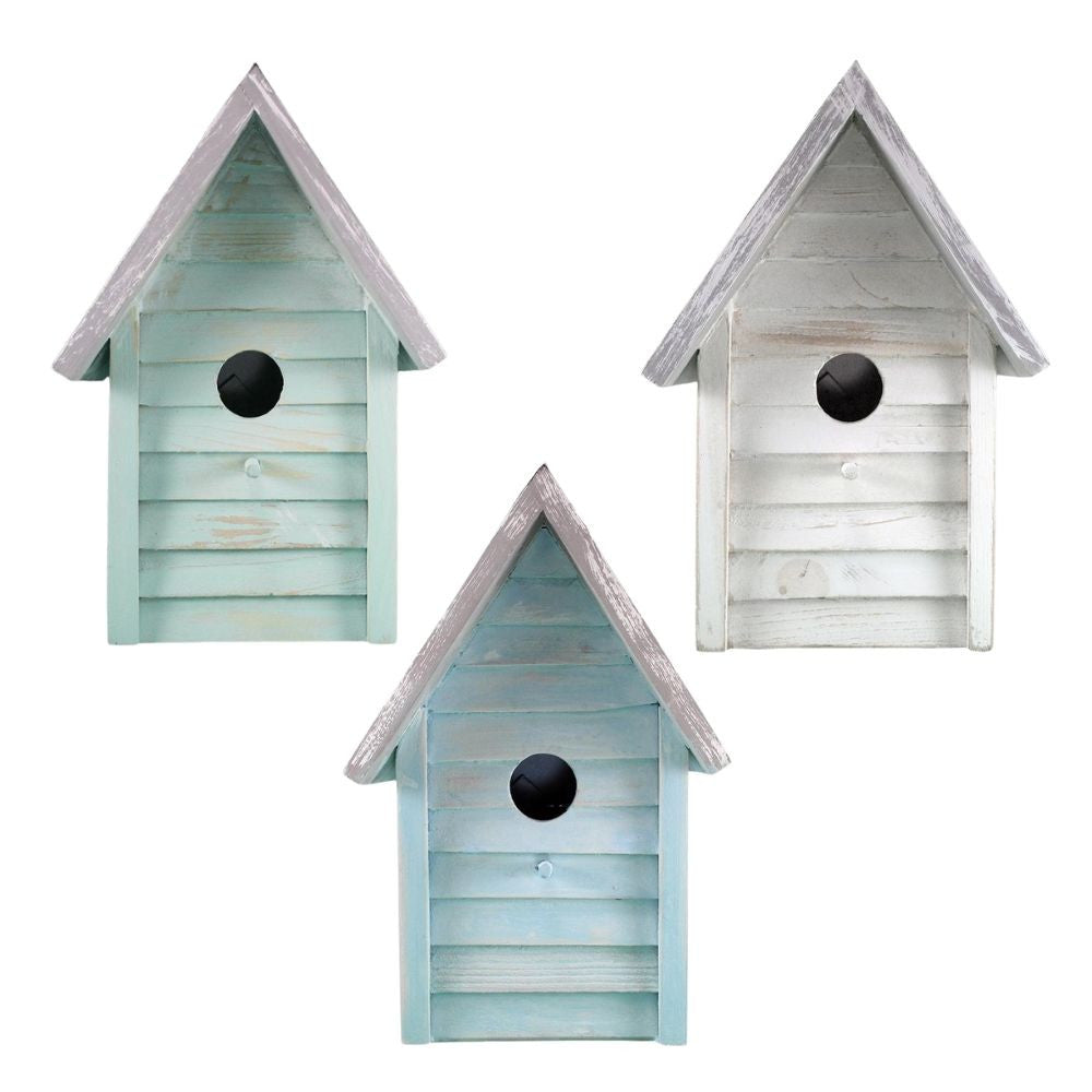 Coastal Cottage Birdhouse, 3 Colors Birdhouses New England Trading Co   