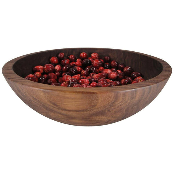 Black Walnut Wood Bowl, 10" Bowls American Farmhouse Bowls