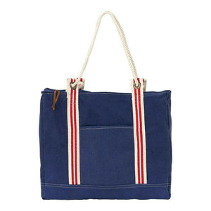 Canvas Sailor Tote Bag Shopping Totes New England Trading Co