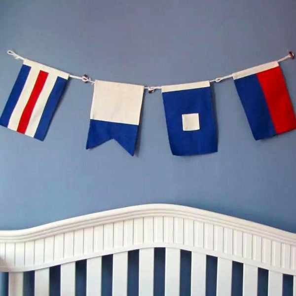 Nautical Flags, A-Z, 0-9, Maritime Signal Flags Decor New England Trading Co