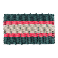 Thumbnail for Lobster Rope Doormats, Outdoor Door Mats, Wicked Good Door Mats Made in Maine, Christmas Green & Red