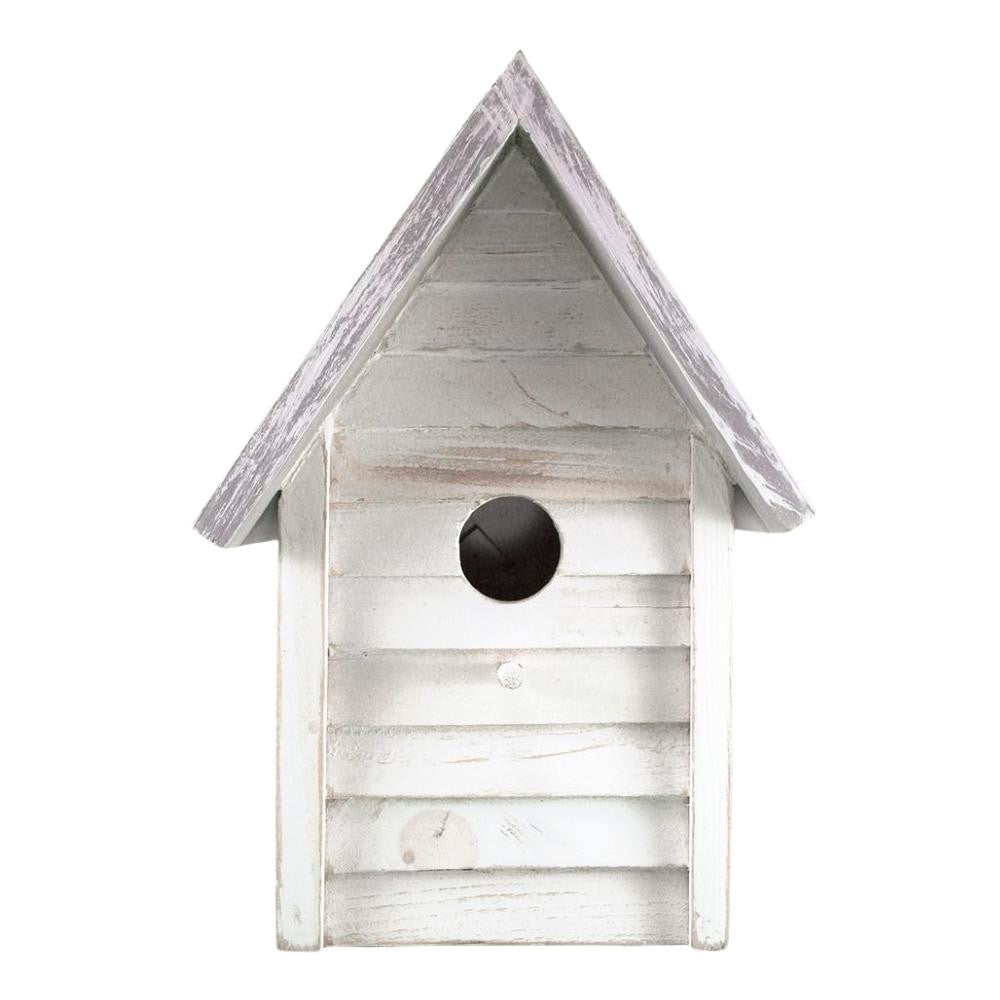 Coastal Cottage Birdhouse, 3 Colors Birdhouses New England Trading Co White  