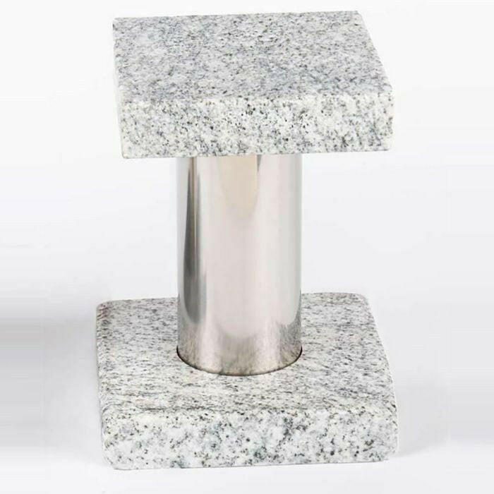 Granite & Stainless Steel Stand for Stone Drink Dispenser Barware Funky Rock Designs
