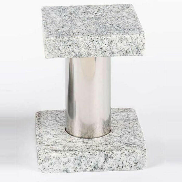 Granite & Stainless Steel Stand for Stone Drink Dispenser Barware Funky Rock Designs