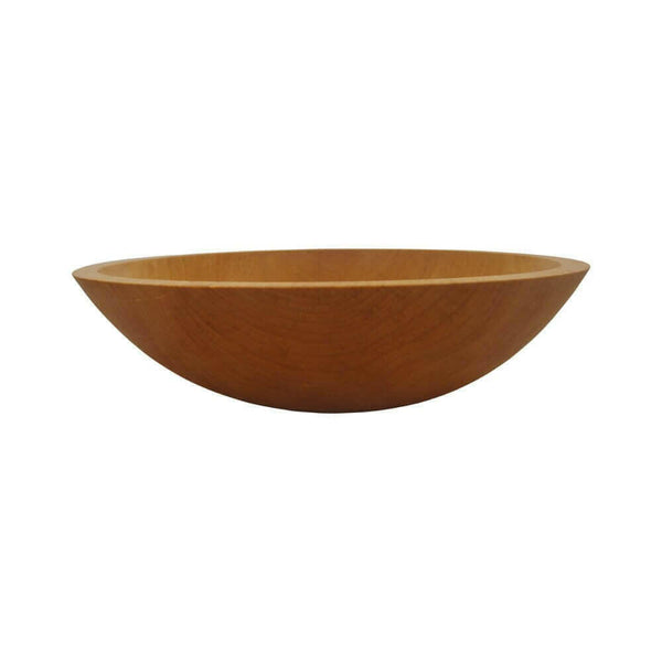 12 Inch Sugar Maple Wooden Salad Bowl Bowls American Farmhouse Bowls